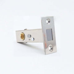 Zuperior Hardware Magnetic Door Latch Tubular Latch
Privacy lock .
Magnetic door handle with a satin nickel door latch and privacy pin.
Durable and contemporary design door hardware.