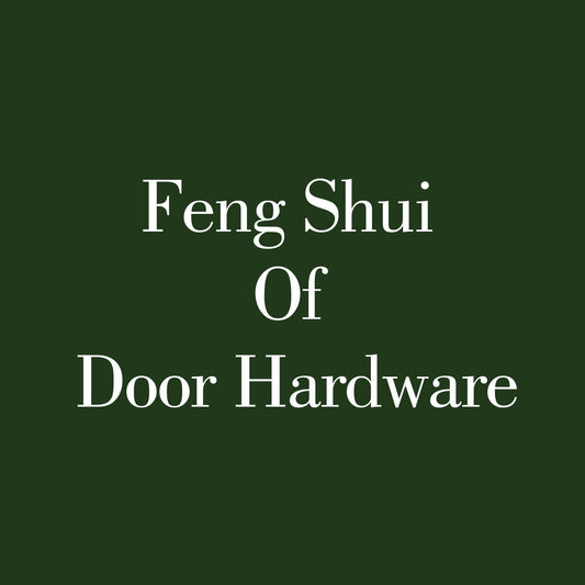 Unlocking Harmony: How the Right Door Hardware Enhances Feng Shui for Bedrooms