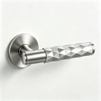 Prism Door Handles - Satin Nickel