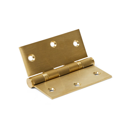 Achieve timeless sophistication by opting for a unified satin brass door hardware ensemble. Coordinating satin brass door knobs, hinges, and locks provides a warm, inviting aesthetic that enhances the overall design of your home. With a consistent satin brass finish, every detail—from entryways to interior doors—appears seamlessly integrated, offering both visual harmony and luxurious appeal. This classic finish works beautifully with a range of decor styles, ensuring that your home maintains an elegant and