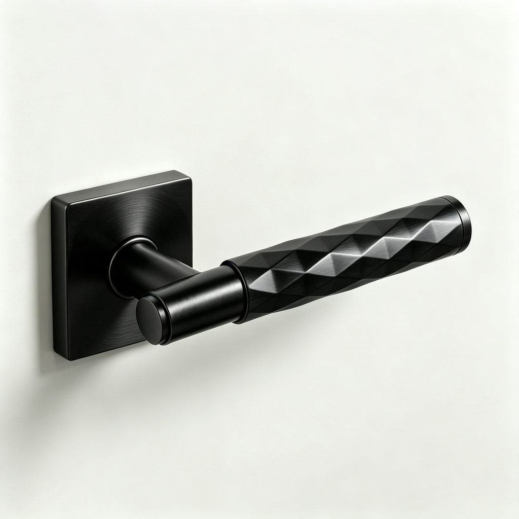 Prism Door Handles - Matte Black
